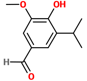 (图片) MC017154 3-Methoxy-4-hydroxy-5-isopropyl benzaldehyde